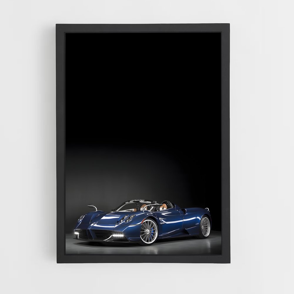 Poster Huayra Dream – affiche Pagani (vue 2)
